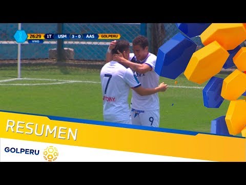 Resumen: Universidad San Martín vs. Alianza Atlético (4-1)