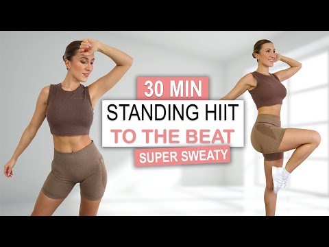 30 Min ALL STANDING HIIT TO THE BEAT | High Intensity | Super Fun + Sweaty | Fat Burning, No Repeat