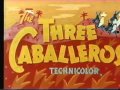 Opening To The Three Caballeros 1987 VHS Canadian Copy