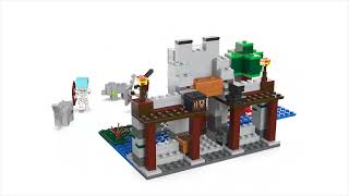 LEGO® Minecraft® 21261 Vlčí pevnost