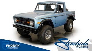 Video Thumbnail for 1970 Ford Bronco