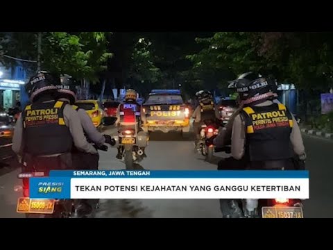 POLDA JATENG GELAR PATROLI SKALA BESAR