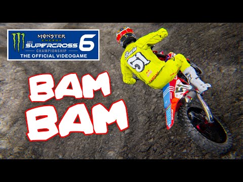 Supercross 6 - Justin Barcia - Indianapolis - Rd 9 - 450 SX Practice - HOT LAP