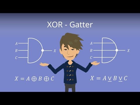 XOR Gatter - Digitaltechnik einfach erklärt