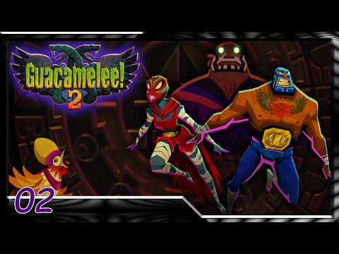 GUACAMELEE 2 Full Gameplay Walkthrough Part 2 | XBOX ONE X (No Commentary) | CO-OP