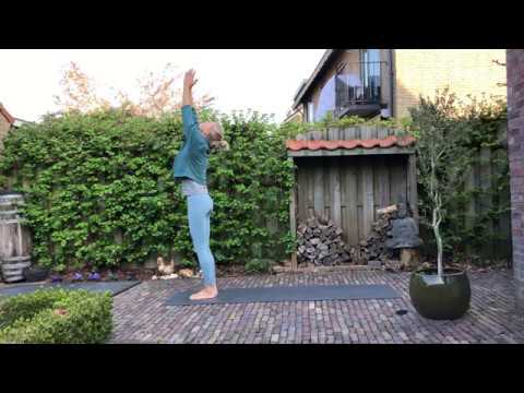 Surya Namaskar Sun salutations on mantra by Kai Franz, a moving meditation