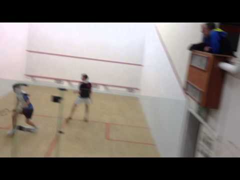 Grove Park 1 v Liverpool CC 1 - Squash Match 17/9/13 Morgan