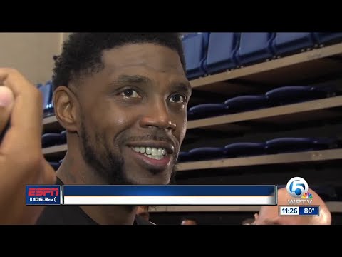 Udonis Haslem says he's got 'six fouls -- and a flagrant' for Dwyane Wade and LeBron James