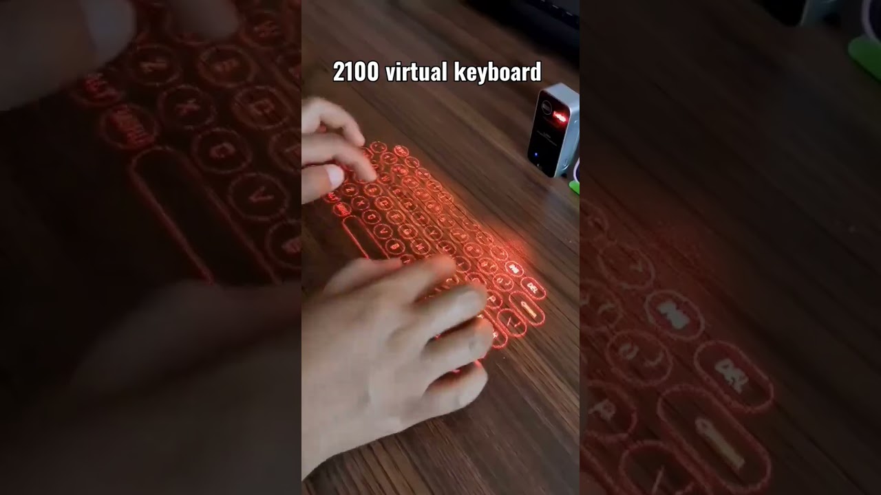 2094 virtual keyboard #science #amazing #viralvideo