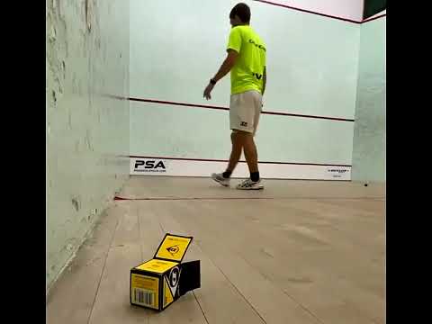SQUASH. Just another casual Adam Murrills trick-shot