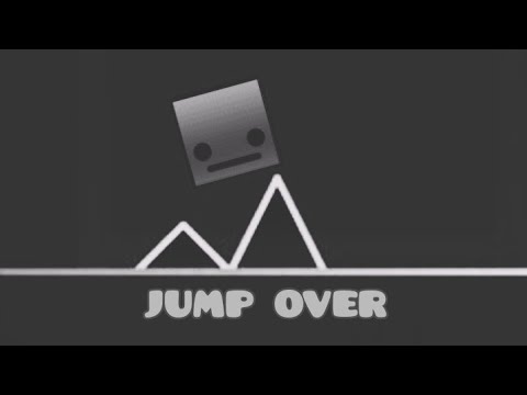 CHALLENGE | GEOMETRY DASH - Jump over 4 spikes. (level - polargeist)