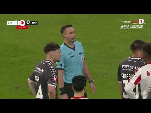 GOOOL! UTA - Rapid 1-1. Dobre egalează din penalty, după un henț făcut în careu de Popelov