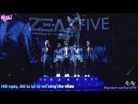 {Vietsub} She's gone - ZE:A Five @ Live 2013