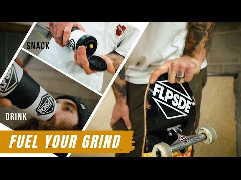 FLPSDE Dual Chamber Water Bottles | Drink+Snack | Made For Adventure