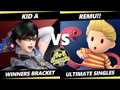 4o4 Smash Night 35 - Kid A (Bayonetta) Vs. REMU!! (Lucas) SSBU Ultimate Tournament