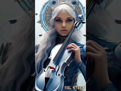 moderne Violinenmusik aus dem Universum - die sonderbare Geigerin, die Musik als Spiegel ihrer Seele
