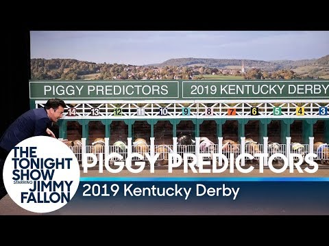 Piglets Predict the 2019 Kentucky Derby