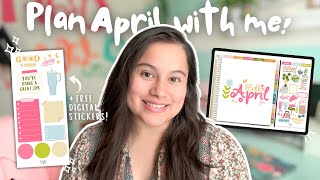 Digital Plan with Me | April 2024 β¨π
