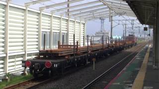 preview picture of video '[FHD]湖西工臨(20120518) Rail delivering train on Kosei Line'