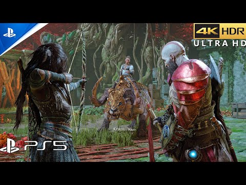 God of War Ragnarok (PS5) 4K 60FPS HDR Gameplay | Kratos vs Heimdall
