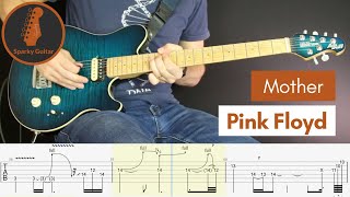 Mother  - Pink Floyd - Learn to Play! (Guitar cover &amp; Tab)