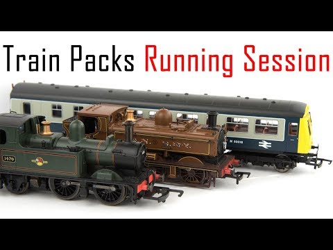 A Running Session with British Train Packs