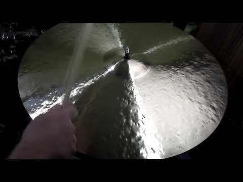 22 & 3/8ths SB Ride, 2152g - Handcrafted cymbals by Craig Lauritsen