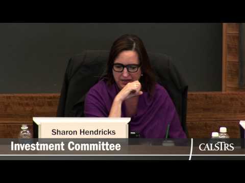 Teachers' Retirement Board September 2015 - Investment Committee (Part 3 of 3)