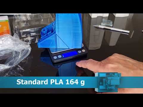 3 D Druck für Alle. Kann ich das auch? Druck der Piper Cub 3 D Labprints Part 2 warum  LW PLA?