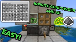 EASIEST 1.20 CREEPER AND XP FARM TUTORIAL in Minecraft Bedrock (MCPE/Xbox/PS4/Nintendo Switch/PC)