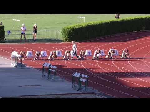 100m [Ž], FINALE, srebrna Vita Penezić - Pojedinačno PH za mlađe juniore i juniorke 2021