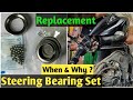 Noise Problem From Handle Bike Steering Bearing Set Ball Racer Set Replacement In Pulsar