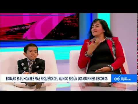Entrevista con Claudia Palacios -  Edward Niño, hombre más pequeño del mundo
