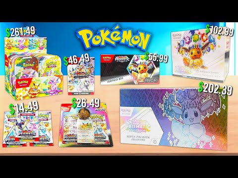 Opening All Prismatic Evolutions Packs (Worth It?)
