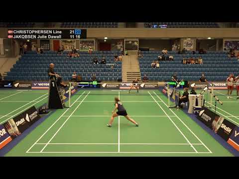Match point - Line Christophersen vs Julie Dawall Jakobsen - WS, Final - Denmark Masters 2021