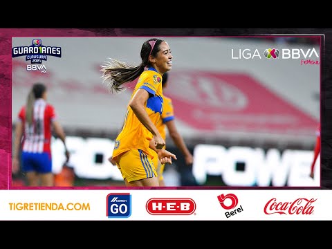Gol de G. Espinoza | Chivas 1 - 2 Tigres | LigaBBVAMXFemenil | Guard1anes 2021 Gran Final IDA