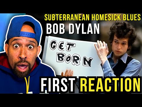 Rapper FIRST time REACTION to Bob Dylan - Subterranean Homesick Blues! OH MY LORD...
