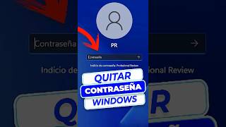 Cómo ELIMINAR la CONTRASEÑA  en WINDOWS ✅💻 #windows #Windows10 #Windows11 #WindowsTips #Windows12
