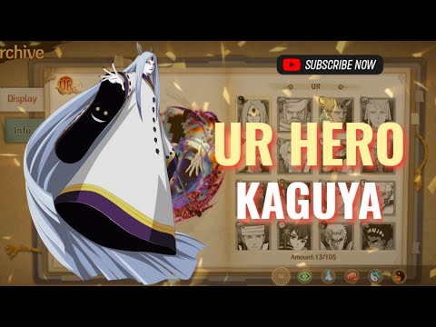 Ninja Duel Legend/Six Paths Legend Naruto game - New UR hero Kaguya