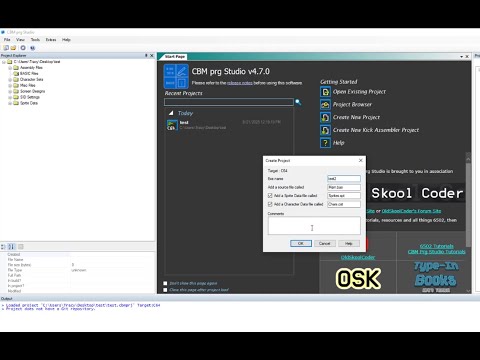 Create A C64 BASIC prg With CBM Prg Studio