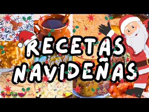 🎅🎄17 RECETAS NAVIDEÑAS FACILES🎅🎄#mihogardulcehogar #recetasnavideñas #cenasnavideñas