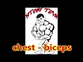 chest - biceps στηθος-δικεφαλα ( + ζυγισμα ) 3-9-2018