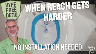 Sitz Bath Without the Setup - Folds Flat, No Tools