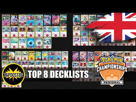 Top 8 Decklists From Liverpool Regionals 2023 - 2 Goodra VSTAR!? (Pokemon TCG)