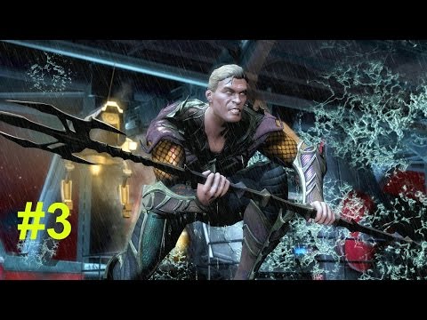 Injustice: Gods Among Us - Прохождение на русском на PC - Part 3 - АКВАМЕН