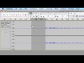 How to use Audacity to add silence to an audio file