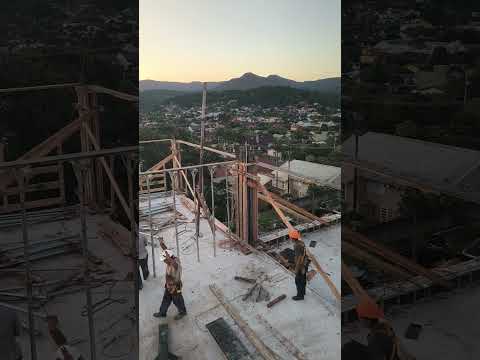 aumento do hospital em igrejinha rio grande do sul #obra #carpintaria #fyp #foryou