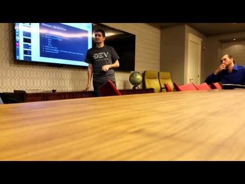 2016-03-24 Ethereum Seattle meet-up with Slockit CEO Christoph Jentzsch (Part 1)