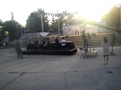 110919 B2ST/BEAST in Spain - Doojoon Dongwoon greeting