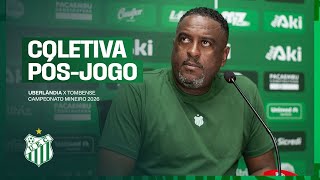 COLETIVA PÓS-JOGO | UBERLÂNDIA x TOMBENSE - MINEIRO 2026 | JORGE CASTILHO E FÁBIO MINEIRO